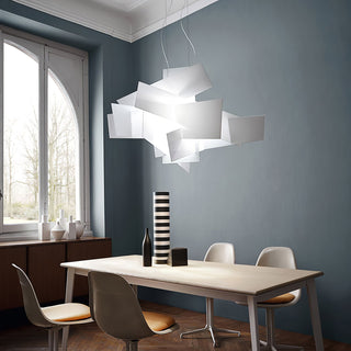 Big Bang Pendant Lamp.Big Bang Lamp.Foscarini Big Bang suspension lamp.Big Bang Chandelier by Foscarini.Big Bang pendant lamp, white.Big Bang pendant lamp, Red.