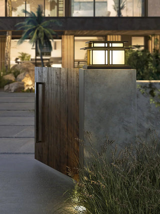 Boilyn Outdoor Pillar Table Lamp - Vidirlighting
