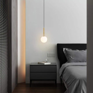 Round Bosso Alabaster Pendant Lamp