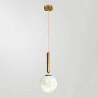 Round Bosso Alabaster Pendant Lamp