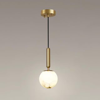 Round Bosso Alabaster Pendant Lamp