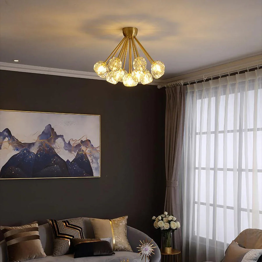 Boule De Cristal Ceiling Light