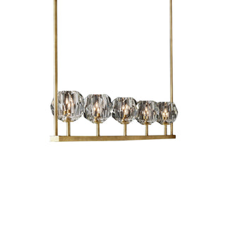 boule de cristal pendant. Boule De Cristal Linear Chandelier replica. boule de cristal linear chandelier. rh boule de cristal round cluster chandelier.