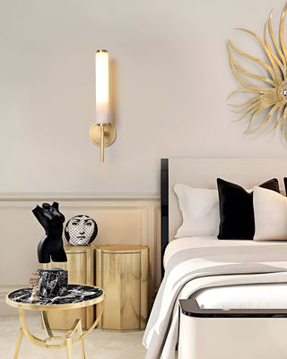 Brindisi Alabaster Candle Style Wall Lamp