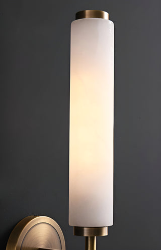 Brindisi Alabaster Candle Style Wall Lamp