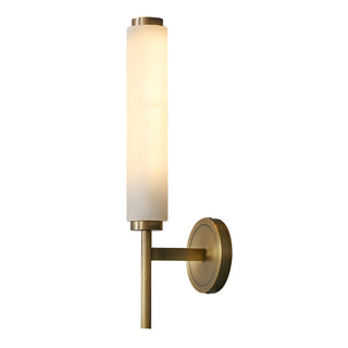 Brindisi Alabaster Candle Style Wall Lamp