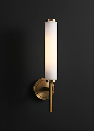 Brindisi Alabaster Candle Style Wall Lamp