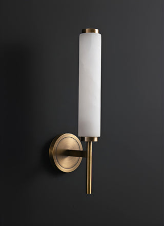 Brindisi Alabaster Candle Style Wall Lamp