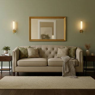 Brindisi Alabaster Candle Style Wall Lamp