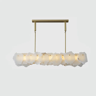 Burton Marble Chandelier.Burton Marble Round Chandelier.Marble and gold, Chandelier.Burton Marble Rectangular Chandelier.