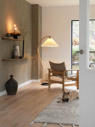 Caprani Wood Floor Lamp