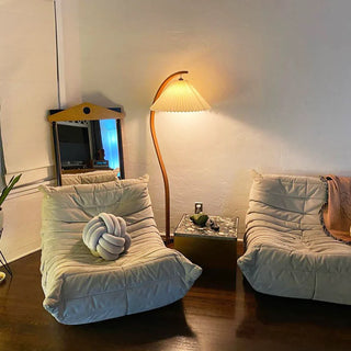 Caprani Wood Floor Lamp