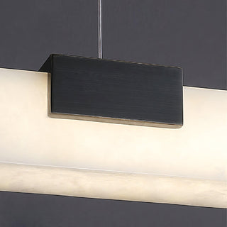 Cary Alabaster Strip Pendant Light