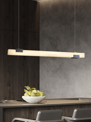 Cary Alabaster Strip Pendant Light