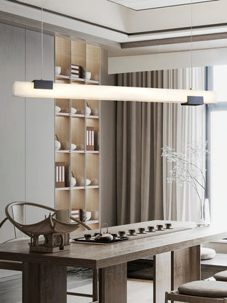 Cary Alabaster Strip Pendant Light