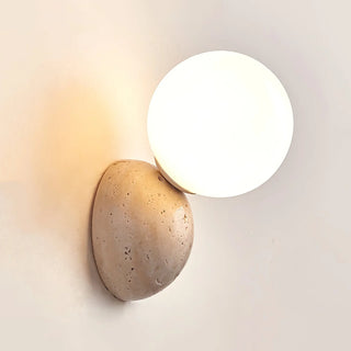 Celestial Travertine Tion Wall Lamp