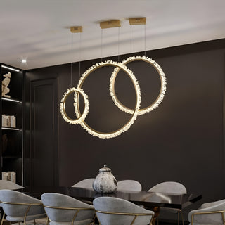 Circle Crystal Chandelier