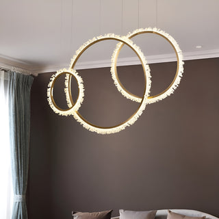 Circle Crystal Chandelier