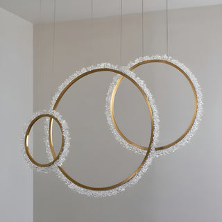 Circle Crystal Chandelier