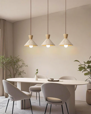 Cone Forma Travertine Pendant Lamp