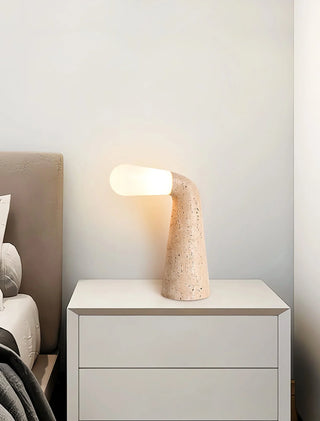 Cone Nilo Travertine Table Lamp
