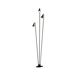 Conical Bellflower Outdoor Floor Lamp