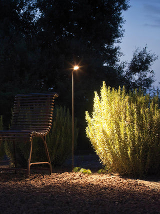 Conical Bellflower Outdoor Floor Lamp