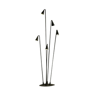 Conical Bellflower Outdoor Floor Lamp