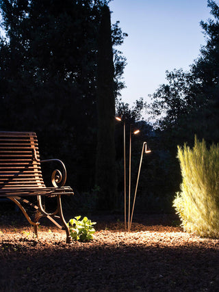 Conical Bellflower Outdoor Floor Lamp