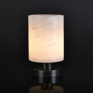 Copper LED Marble Table Lamp