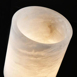 Copper LED Marble Table Lamp