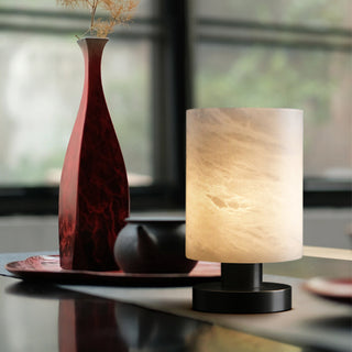 Copper LED Marble Table Lamp