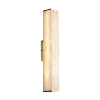 Cuboid Alabaster Wall Light