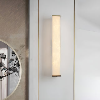 Cuboid Alabaster Wall Light