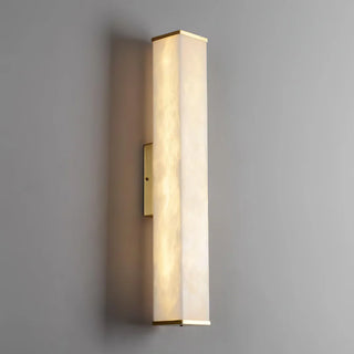 Cuboid Alabaster Wall Light