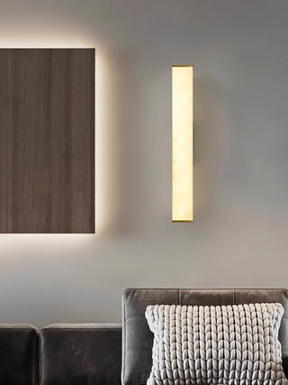 Cuboid Alabaster Wall Light