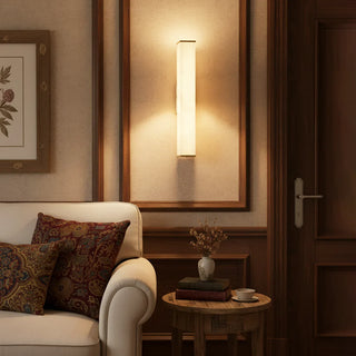 Cuboid Alabaster Wall Light