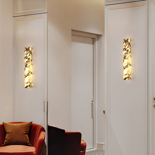 Cuboid Bulgari Marble Wall Light