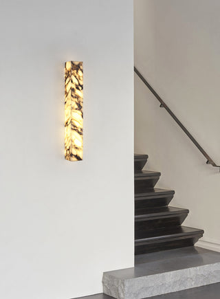 Cuboid Bulgari Marble Wall Light