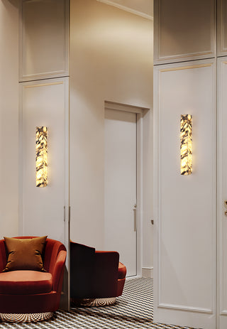 Cuboid Bulgari Marble Wall Light