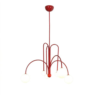 Curved Delaney Multi-Light Chandelier