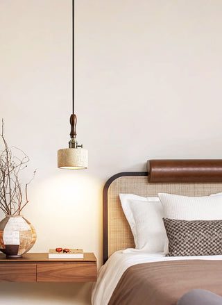 Cylinder Franciska Travertine Pendant Lamp