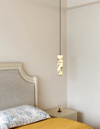 Cylinder Opus Marble Pendant Lamp
