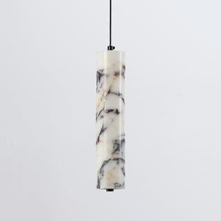 Cylinder Opus Marble Pendant Lamp