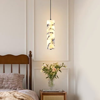 Cylinder Opus Marble Pendant Lamp