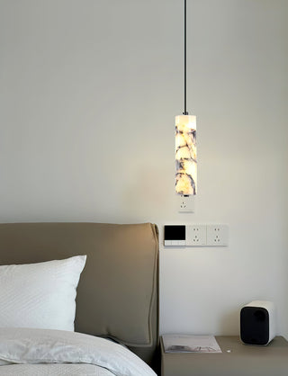 Cylinder Opus Marble Pendant Lamp