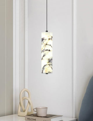 Cylinder Opus Marble Pendant Lamp