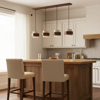 Cylinder Stonova Travertine Pendant Lamp