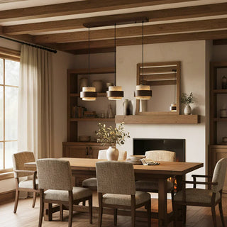 Cylinder Stonova Travertine Pendant Lamp