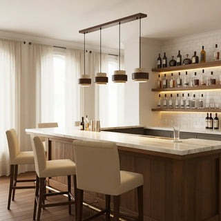 Cylinder Stonova Travertine Pendant Lamp